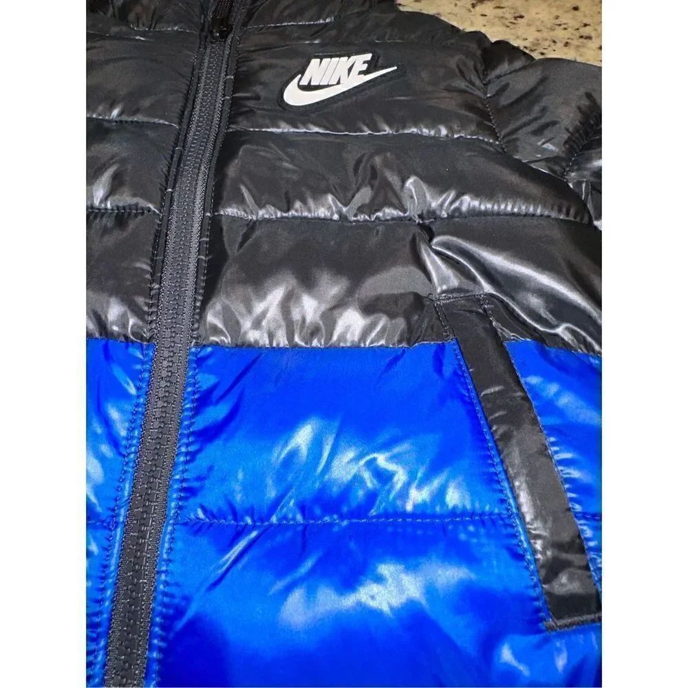 Nike Little Boys Color Block Puffer Jacket - Picture 4 of 8